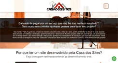 Desktop Screenshot of casadossites.com